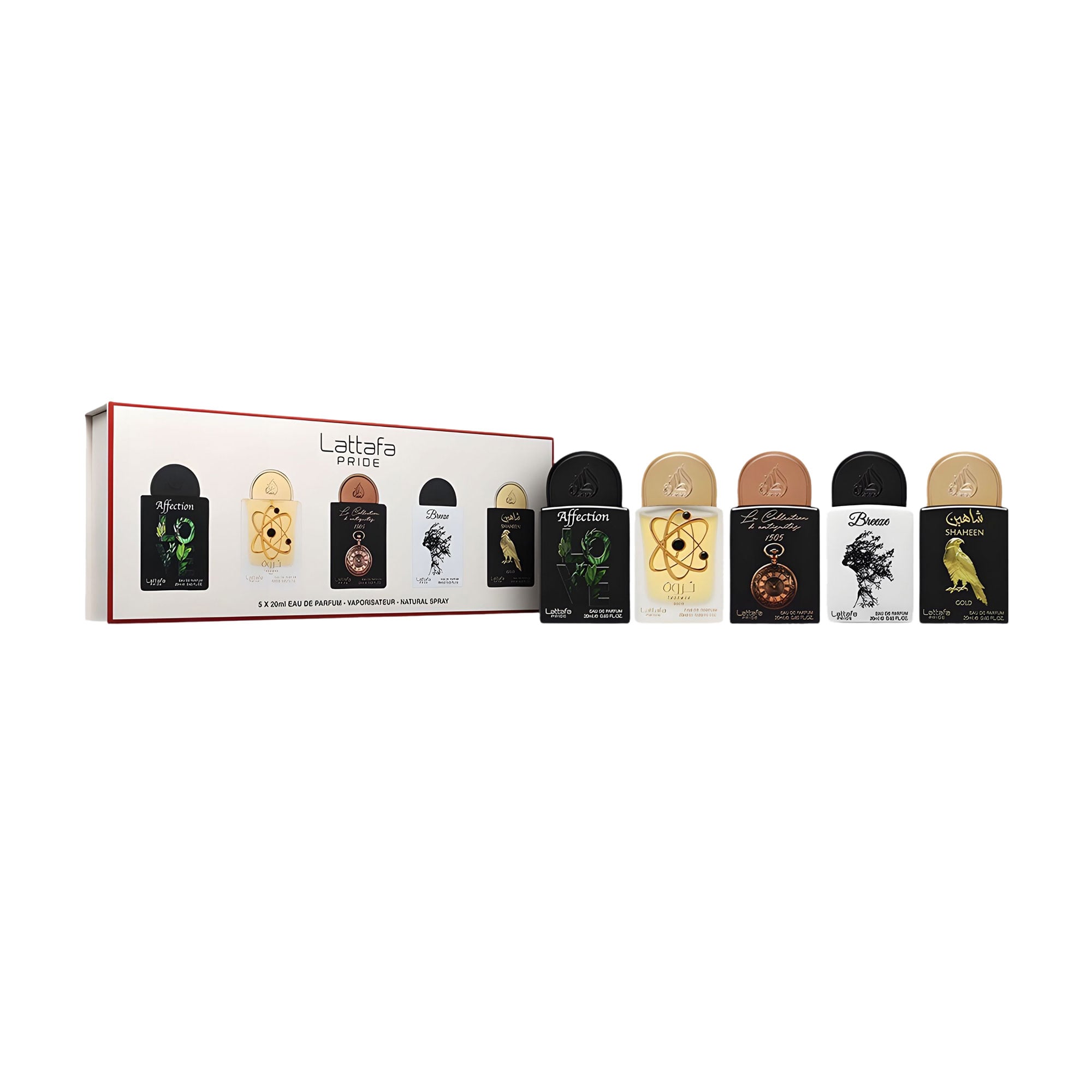 Парфумований набір унісекс Lattafa Perfumes Pride Gift Set 01 (парфумована вода, 5*20 мл)